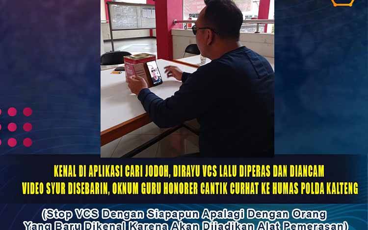 Jadi Korban Pemerasan, Seorang Wanita Mengadu ke Tim Virtual Police Polda Kalteng