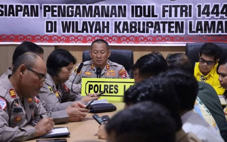 Polres Lamandau Dirikan 3 Pos dan Siagakan 91 Personel Saat Operasi Ketupat