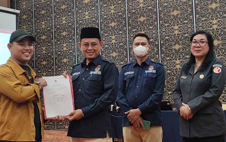 10 Bakal Calon Perseorangan DPD Kalteng Dinyatakan Memenuhi Syarat