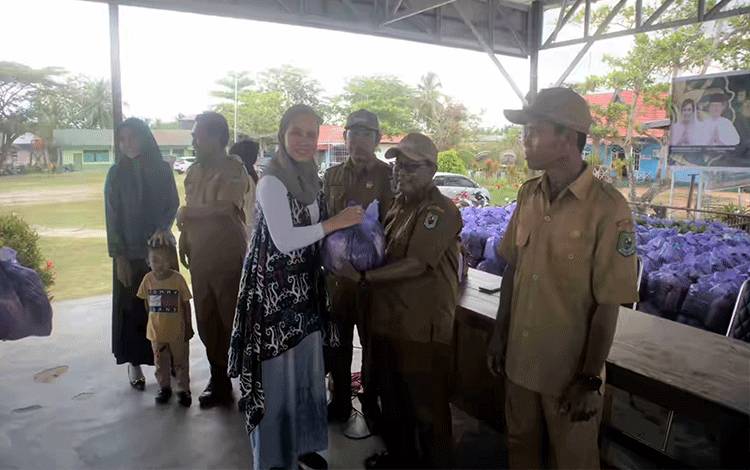 Pasar Murah Ramadan Berlanjut di Kecamatan Kapuas Kuala, 900 Paket Terjual