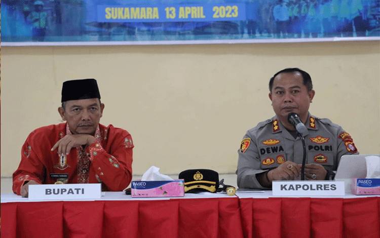 Kapolres Sukamara: Pengamanan Hari Raya Idul Fitri 1444 H Sudah Bejalan?