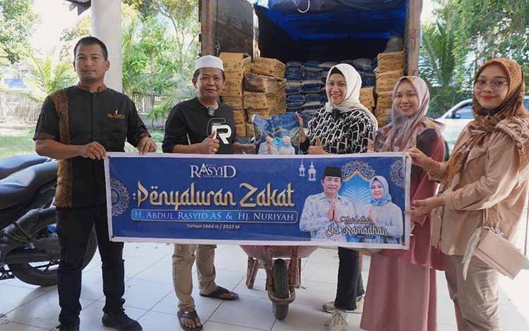 Baznas Kalteng akan Saluran Amanah Zakat H Abdul Rasyid