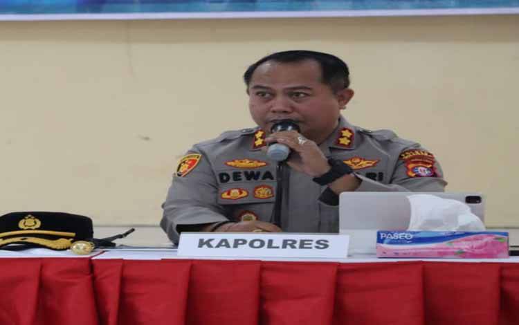 Polres Sukamara Petakan Potensi Kerawanan Jelang Hari Raya Idul Fitri