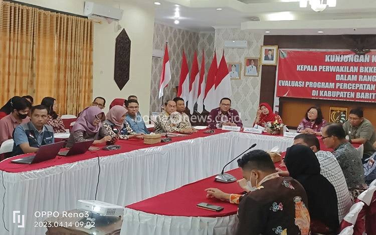 Ini Tujuan Kunker Kepala Perwakilan BKKBN Kalteng ke Barito Selatan