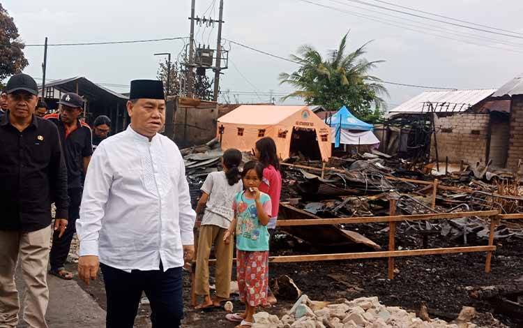 Bupati Kotim Minta SOPD Kaji Regulasi Penyaluran Bantuan Korban Kebakaran