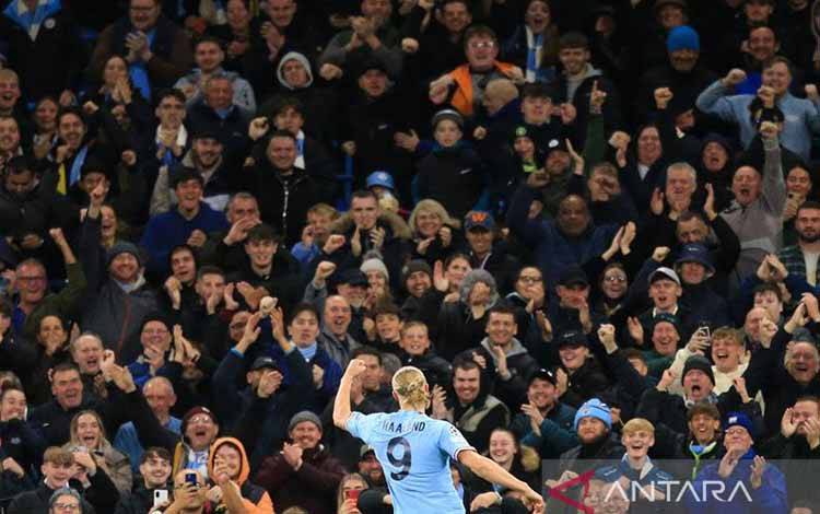 Haaland Cetak 2 Gol, Manchester City Tekuk Leicester 3-1