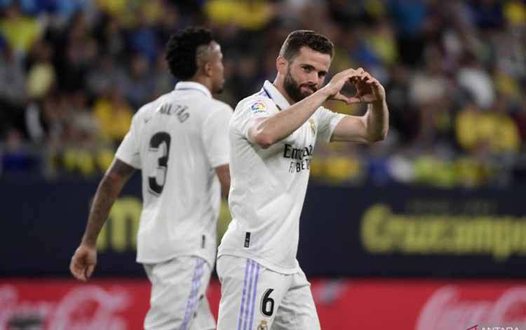 Gol Nacho Fernandez dan Marco Asensio Menangkan Real Madrid atas Cadiz