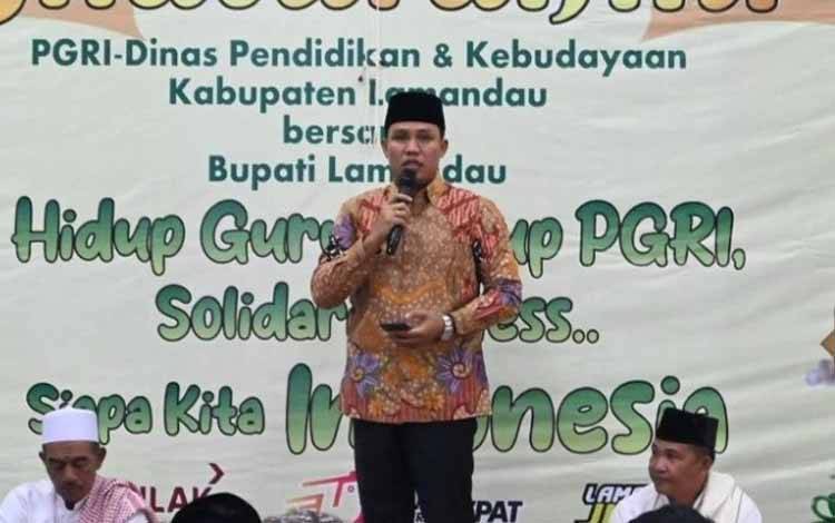 Bupati Lamandau Minta Pejabat dan Pegawai Rayakan Lebaran dengan Sederhana