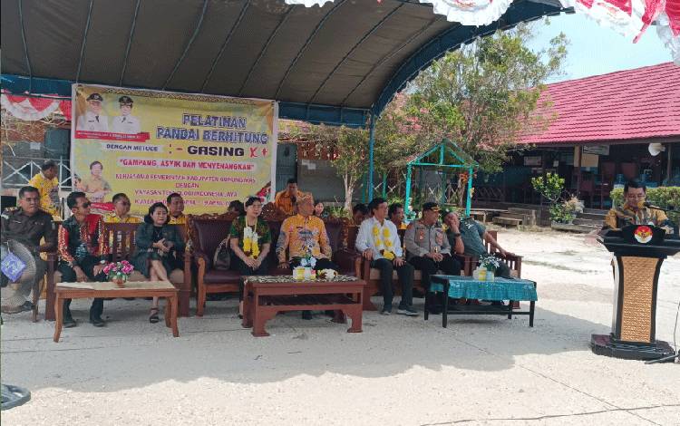 Pihak Terkait di Gunung Mas Diharapkan Sukseskan Program Berhitung dengan Metode Gasing