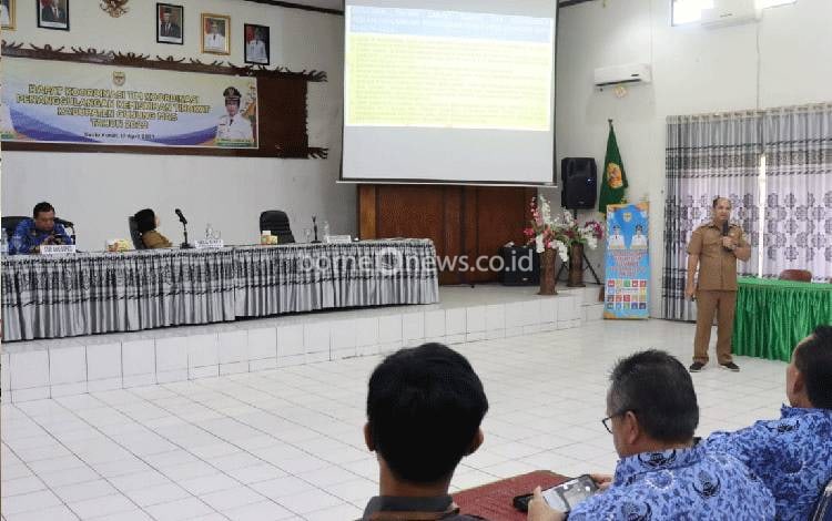 Pemkab Gunung Mas Gelar Rapat Koordinasi Penanggulangan Kemiskinan