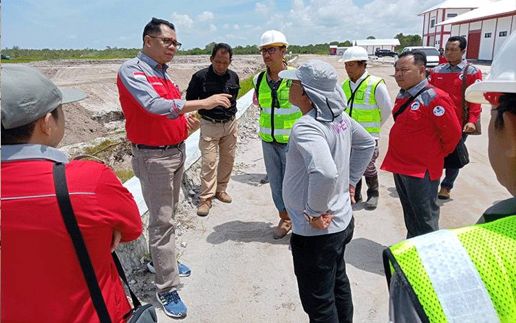 Kepala Dislutkan Kalteng Minta Ketepatan Pengerjaan Shrimp Estate