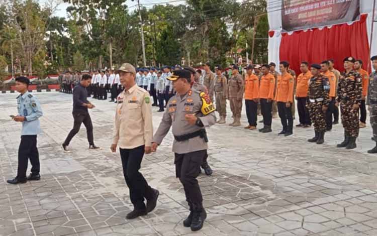 Polres Sukamara Dirikan Tiga Pos Dalam Operasi Ketupat Telabang 2023