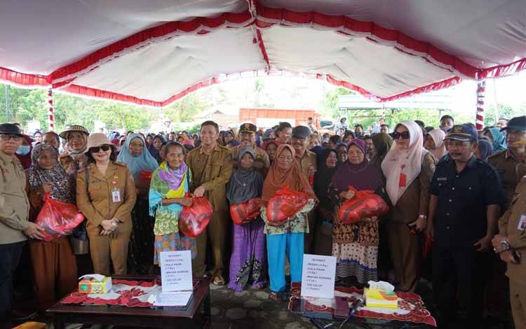 Warga Mentaren Apresiasi Pasar Penyeimbang Pemprov Kalteng