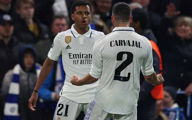 Real Madrid ke Semifinal Setelah Menang 2-0 atas Chelsea