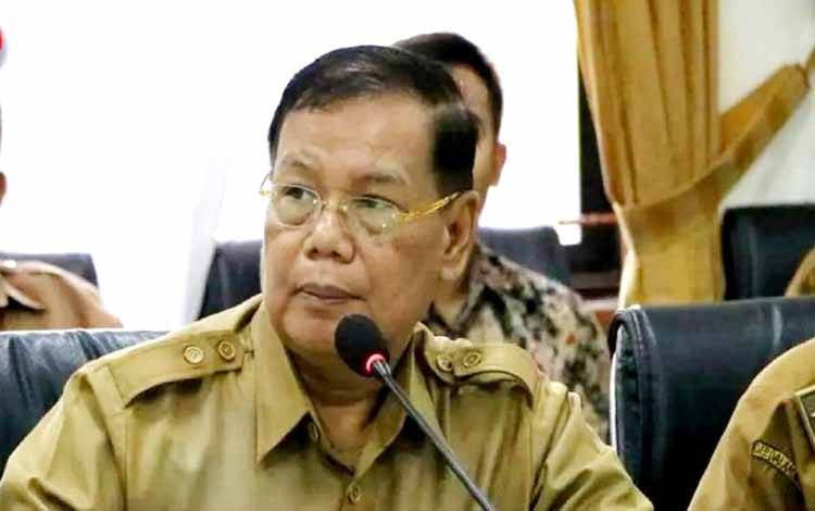 Kadis Perindustrian dan Perdagangan Barito Utara, Ir H Jainal Abidin.(foto: Dhani)