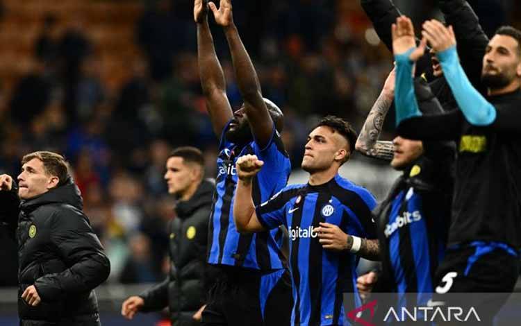 Inter Milan ke semifinal UCL seusai menang agregat 5-3 atas Benfica