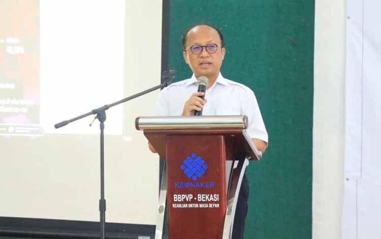 Sekretaris Jenderal Kementerian Ketenagakerjaan (Kemnaker) RI Anwar Sanusi. (ANTARA/HO-Kemnaker)
