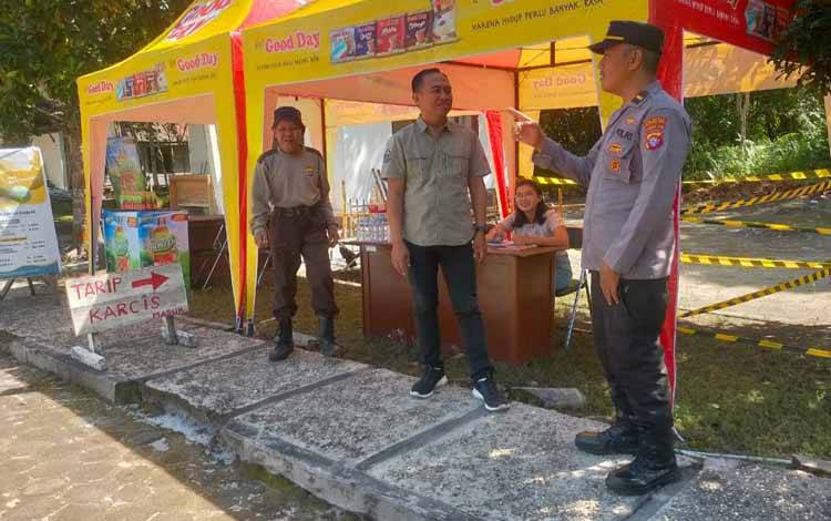 Pastikan Masyarakat Aman Berwisata, Polsek Bukit Batu Amankan Objek Wisata