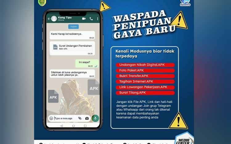 Kadis Kominfo Imbau Waspada Penipuan