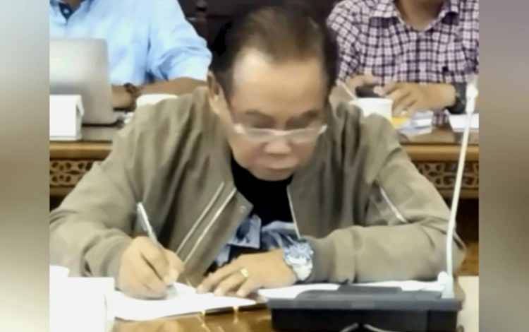 Ketua Komisi II DPRD Kalteng, Achmad Rasyid. (FOTO: DONNY D)