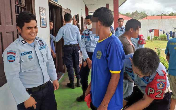 Pasca-besuk Lebaran, Rutan Tamiang Layang Geledah Kamar Warga Binaan
