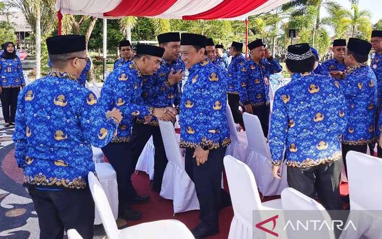 Pemprov Kalteng Gelar Apel Besar Pastikan Kehadiran ASN Usai Lebaran