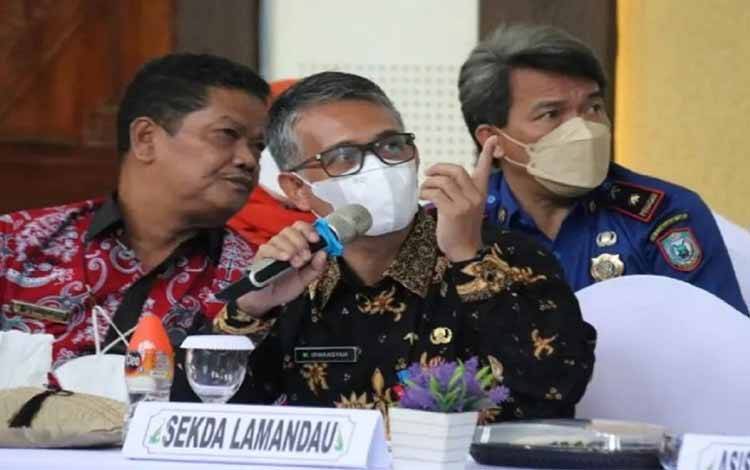Sekda Lamandau Minta Semua ASN Masuk Kerja Sesuai Jadwal ?