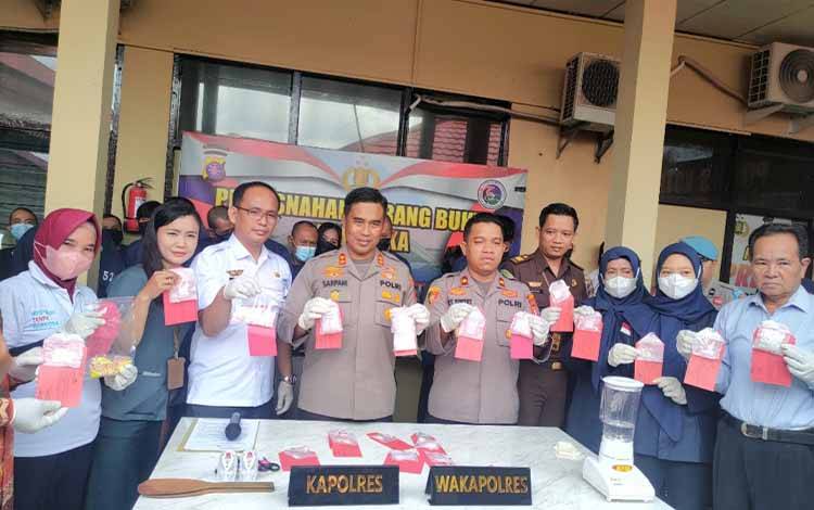 Polres Kotim Ungkap 17 Kasus Narkoba Selama Bulan Ramadan