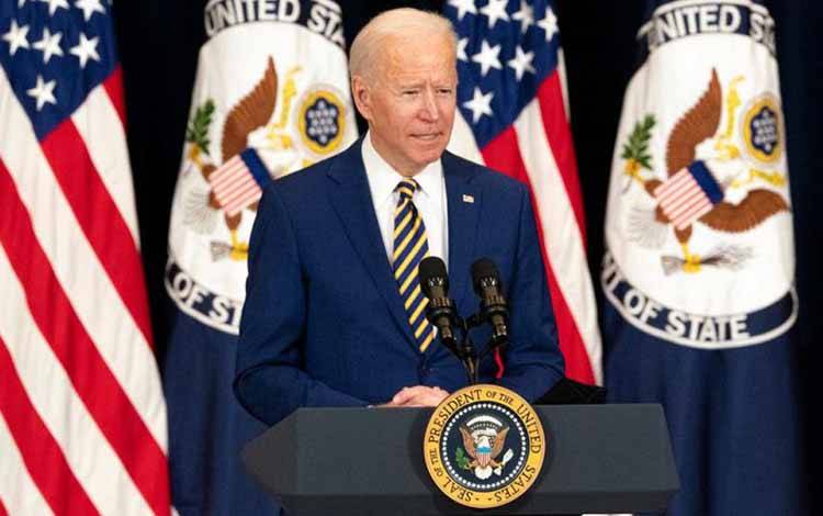 Biden Umumkan Ikut Pilpres 2024, Berjanji Pertahankan Demokrasi