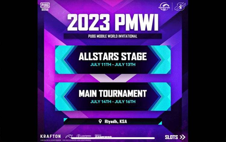 Poster PUBG Mobile World Invitational 2023 Riyadh. (ANTARA/HO/PUBG Mobile)