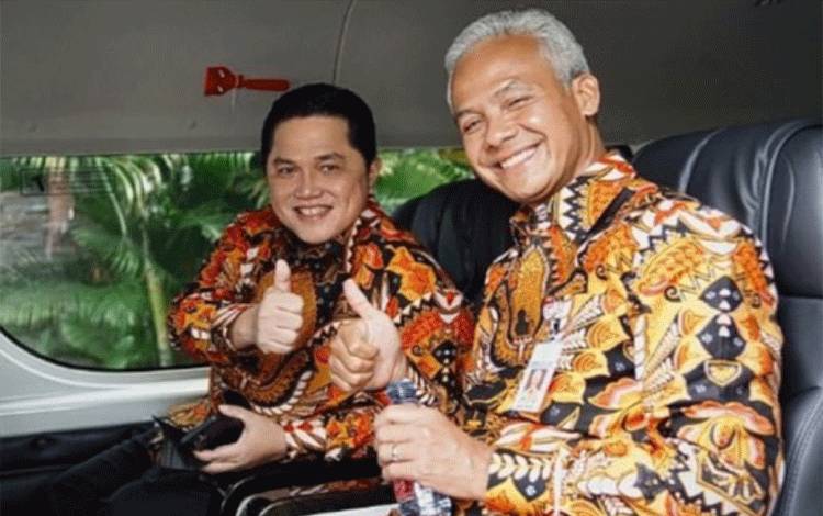 PAN dan PDIP Berkemungkinan Besar Usung Ganjar-Erick
