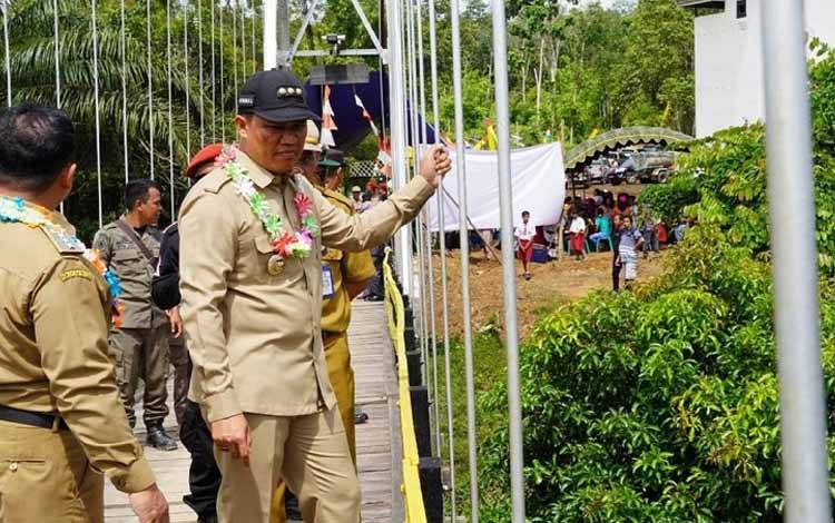 Pemkab Lamandau Komitmen Pemerataan Pembangunan di Desa dan Kota
