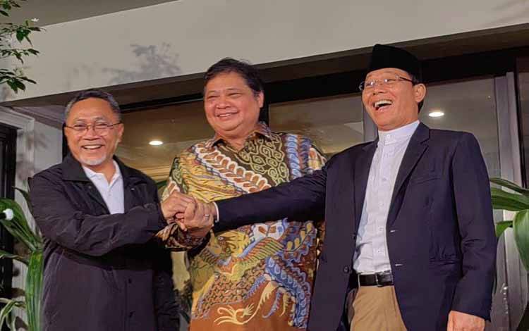 KIB Tindaklanjuti Pembahasan Wacana Pembentukan Koalisi Besar