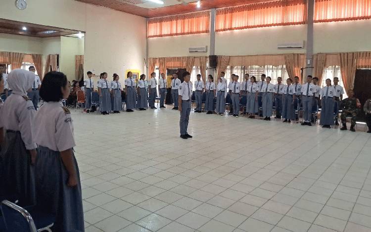 Puluhan Siswa di Gunung Mas Ikuti Seleksi Anggota Paskibraka Tingkat Kabupaten dan Provinsi Kalteng 2023