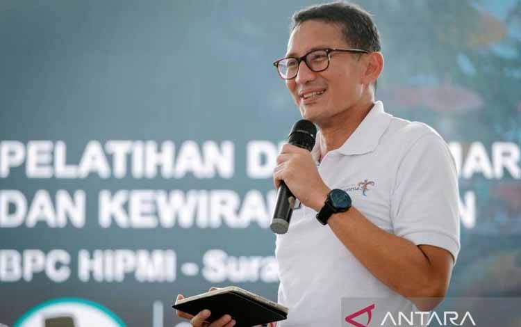 Sandiaga Ajak UMKM Perkuat Digitalisasi Bangkitkan Ekonomi