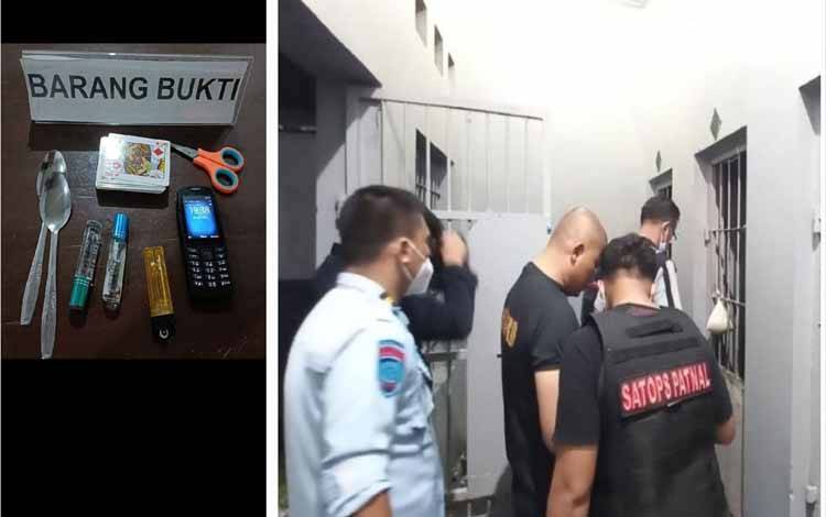 Tingkatkan Keberhasilan Keamanan, Petugas Geledah Hunian WBP Lapas Pangkalan Bun