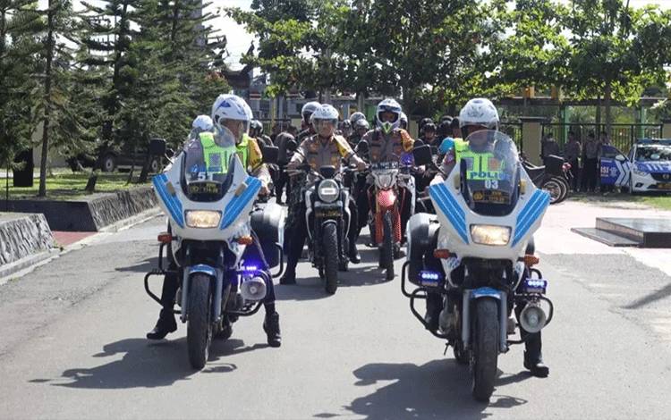 Patroli Gabungan Digelar di Kapuas pada Peringatan Hari Buruh