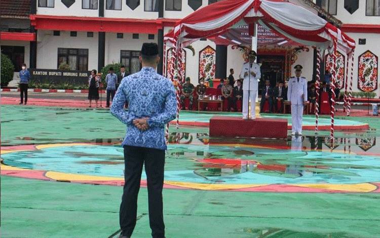 Gelar Upacara Hari Otonomi Daerah, Ini Kata Wabup Murung Raya