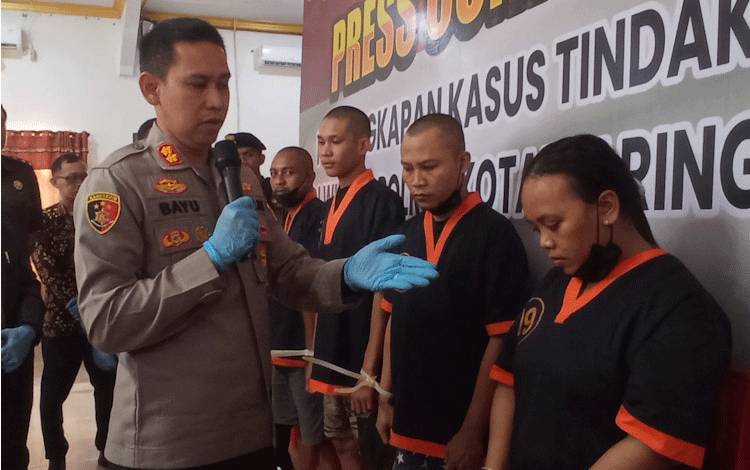 Polres Kobar Tangkap Pelaku Sindikat 5 Kg Sabu Senilai Rp 6,5 Miliar