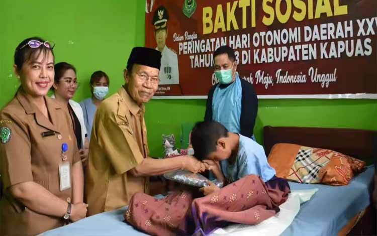 Dinkes Kapuas Baksos Pelayanan Kesehatan Peringati Hari Otonomi Daerah