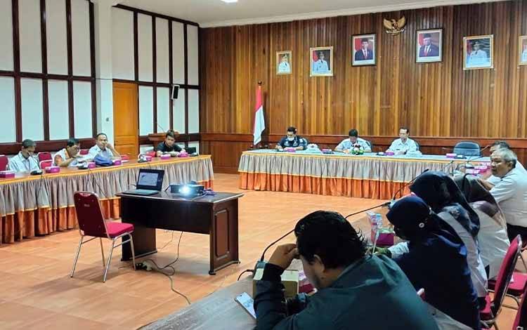 Sekda Seruyan Ikuti Rakor Pengendalia Inflasi