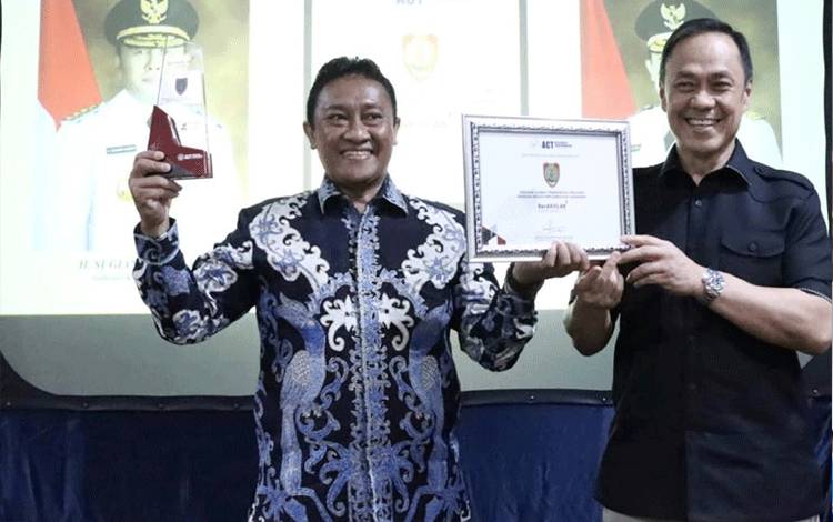 Pemprov Kalteng Raih Peringkat Satu Nasional Indeks Implementasi Harmonis