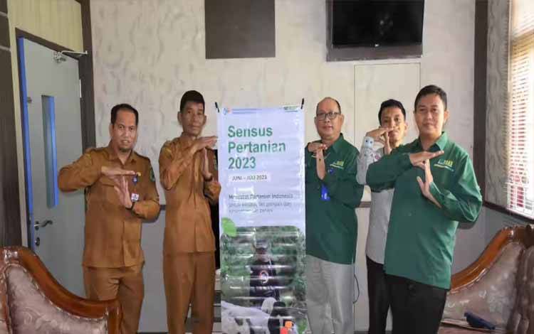 Dinas Kominfo Kapuas Dukung Sensus Pertanian 2023