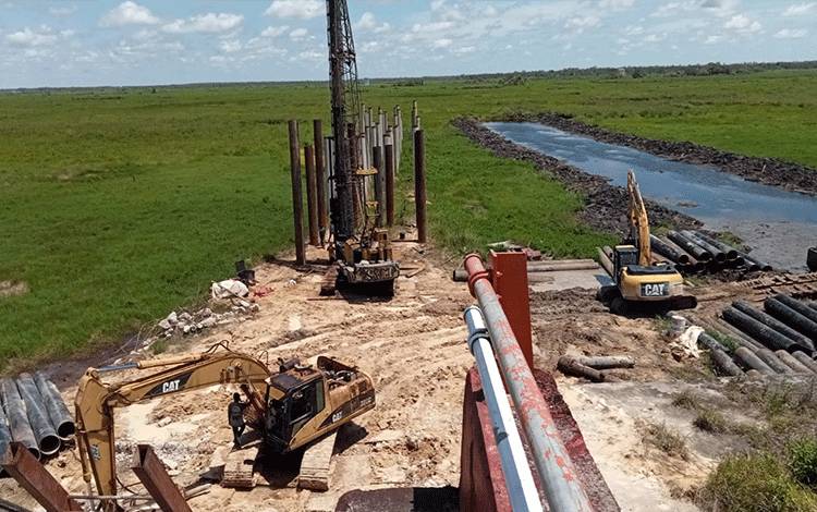 Wabup Sukamara: Pembangunan Jembatan Jelai Rampung Tahun Ini