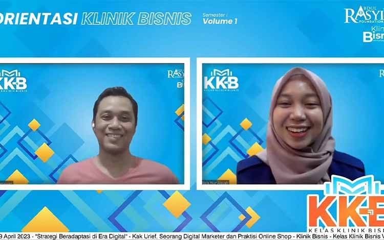 Peserta Antusias Ikuti Kelas Klinik Bisnis Pertama Tahun 2023