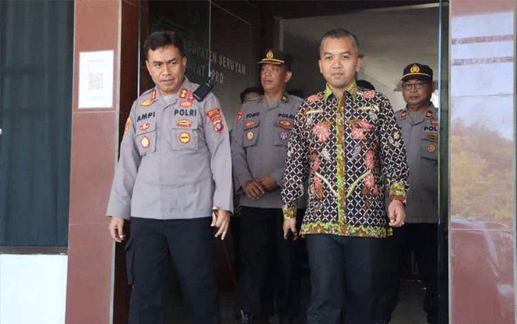 Ketua DPRD Terima Kunjungan Kapolres Seruyan