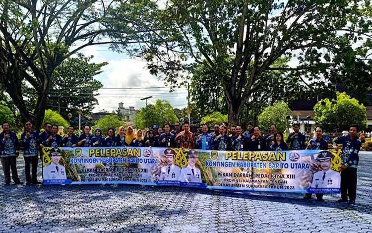 Kontingen Barito Utara Ikuti PEDA KTNA Kalteng di Sukamara