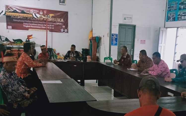 Bahas Batas Wilayah dan Pengelolaan Lahan, Tiga Pemerintah Kecamatan di Kapuas Gelar Rapat