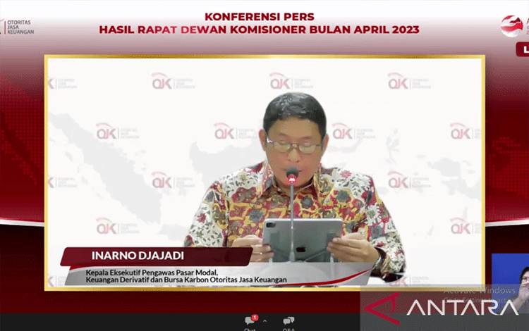 OJK: Pasar Saham Menguat Dengan Dana Asing Masuk Rp 12,29 triliun