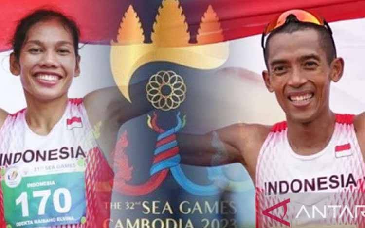 Ilustrasi - Pelari jarak jauh Indonesia Odekta Elvina Naibaho dan Agus Prayogo sukses mengawinkan emas maraton di hari pertama perburuan medali SEA Games 202 Kamboja (ANTARA/Juns)
